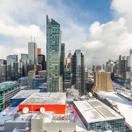 Stunning Views Of Downtown - Luxury High Rise With King Bed! Villa Toronto Dış mekan fotoğraf